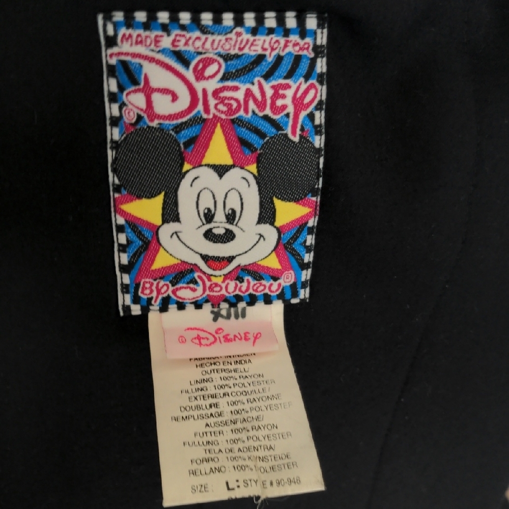 Disney Black Mickey Mouse Sequin Jacket - image 3